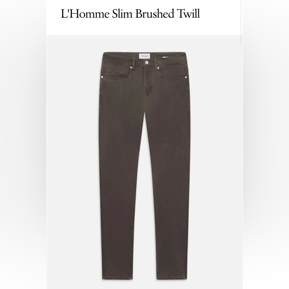 Frame Slim Twill Pant